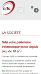 Mobile Screenshot of ndsi.fr